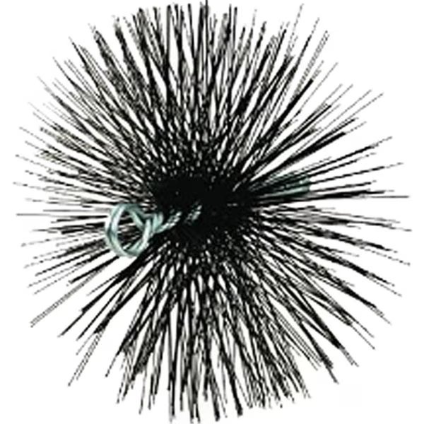 6 in. Round Devil Wire Chimney Brush, Tool Time, Mfr#: TO2533189